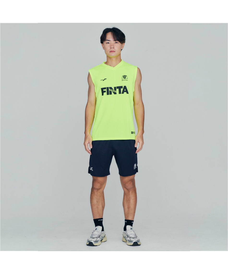FINTA(フィンタ) サッカーウェア プラクティスシャツ ノースリーブ GDZ