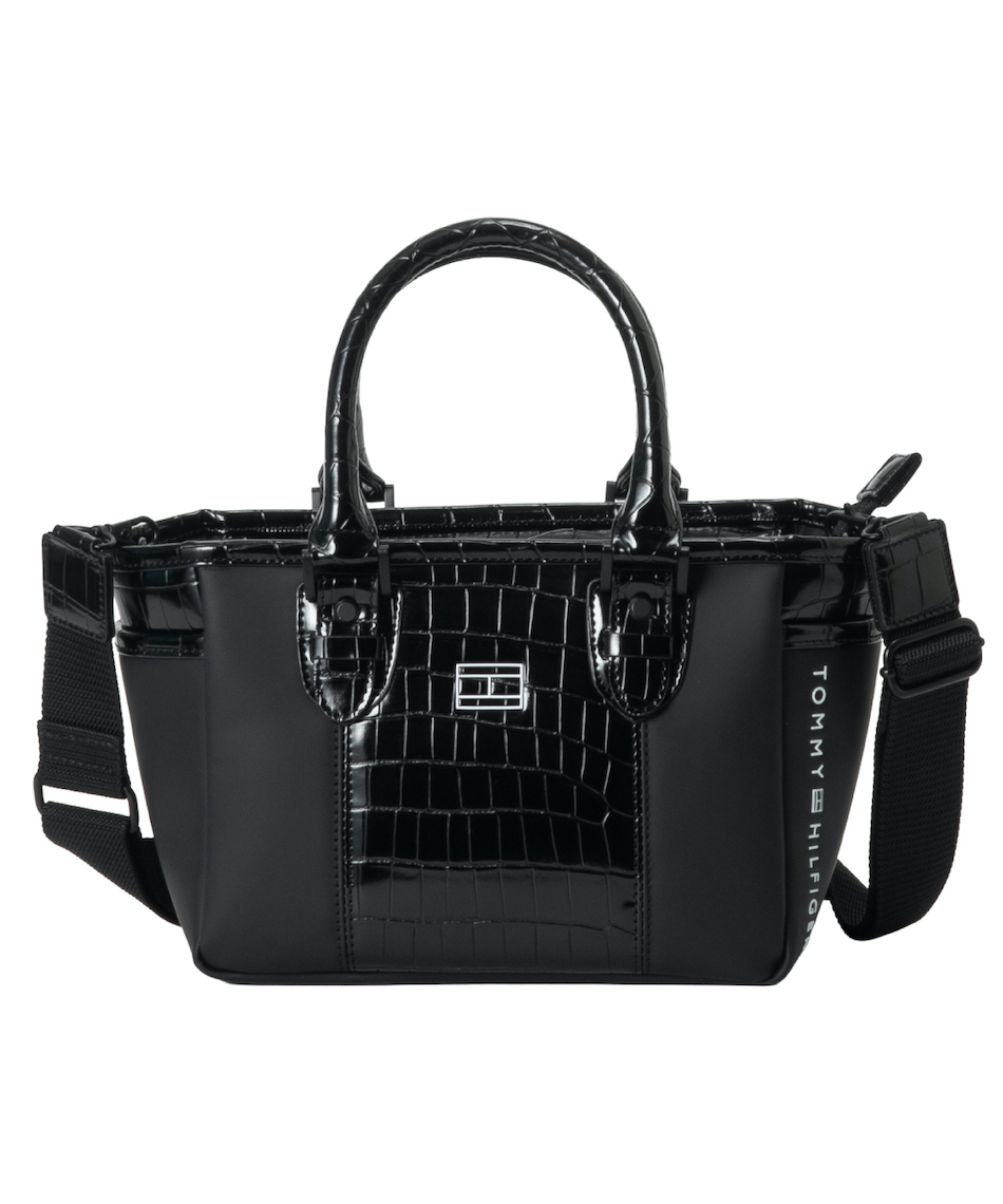 �l���|�C���g120pt �y���������z�g�~�[�q���t�B�K�[�S���t(TOMMY HILFIGER GOLF) ���E���h�o�b�O �l�I�N���V�b�N �J�[�g�o�b�O THMG6ST0 �y2026�N���f���z �����Y ���f�B�[�X BLK�i10�j