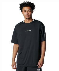 �l���|�C���g50pt �y���������z�A���_�[�A�[�}�[(UNDER ARMOUR) �o�X�P�b�g�{�[���E�F�A �����V���c UA TECH STREET QUEST SHORT SLEEVE T-SHIRT 6013102-001 �����Y BLK�^STONE XL
