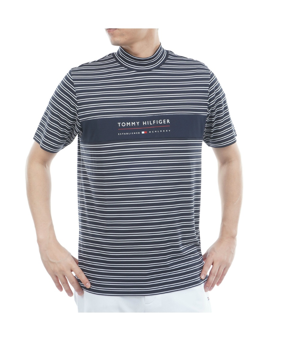 �l���|�C���g120pt �y���������z�g�~�[�q���t�B�K�[�S���t(TOMMY HILFIGER GOLF) �S���t�E�F�A �����V���c �X�^���_�[�h �������b�N�V���c THMA615 �y2026�N�t�ă��f���z �����Y 92NVW L