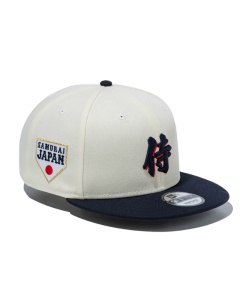 �l���|�C���g47pt 21% OFF�^SALE �j���[�G��(NEW ERA) �X�q �L���b�v 9FIFTY World Baseball Classic SAMURAI ���� 14948193 �y�������K�i�z �����Y ���f�B�[�X CRM�^NVY ML
