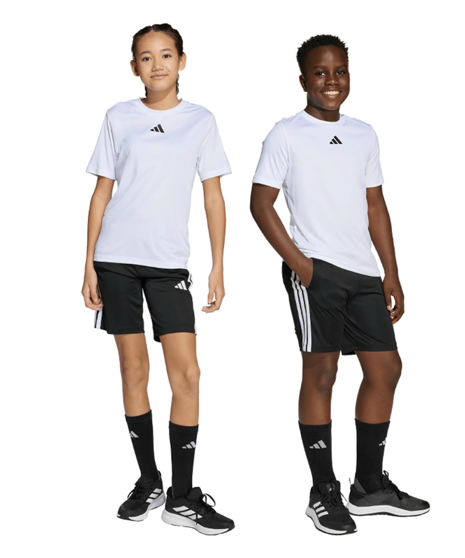 Tシャツ 上下セット トレイン エッセンシャルズ スリーストライプス