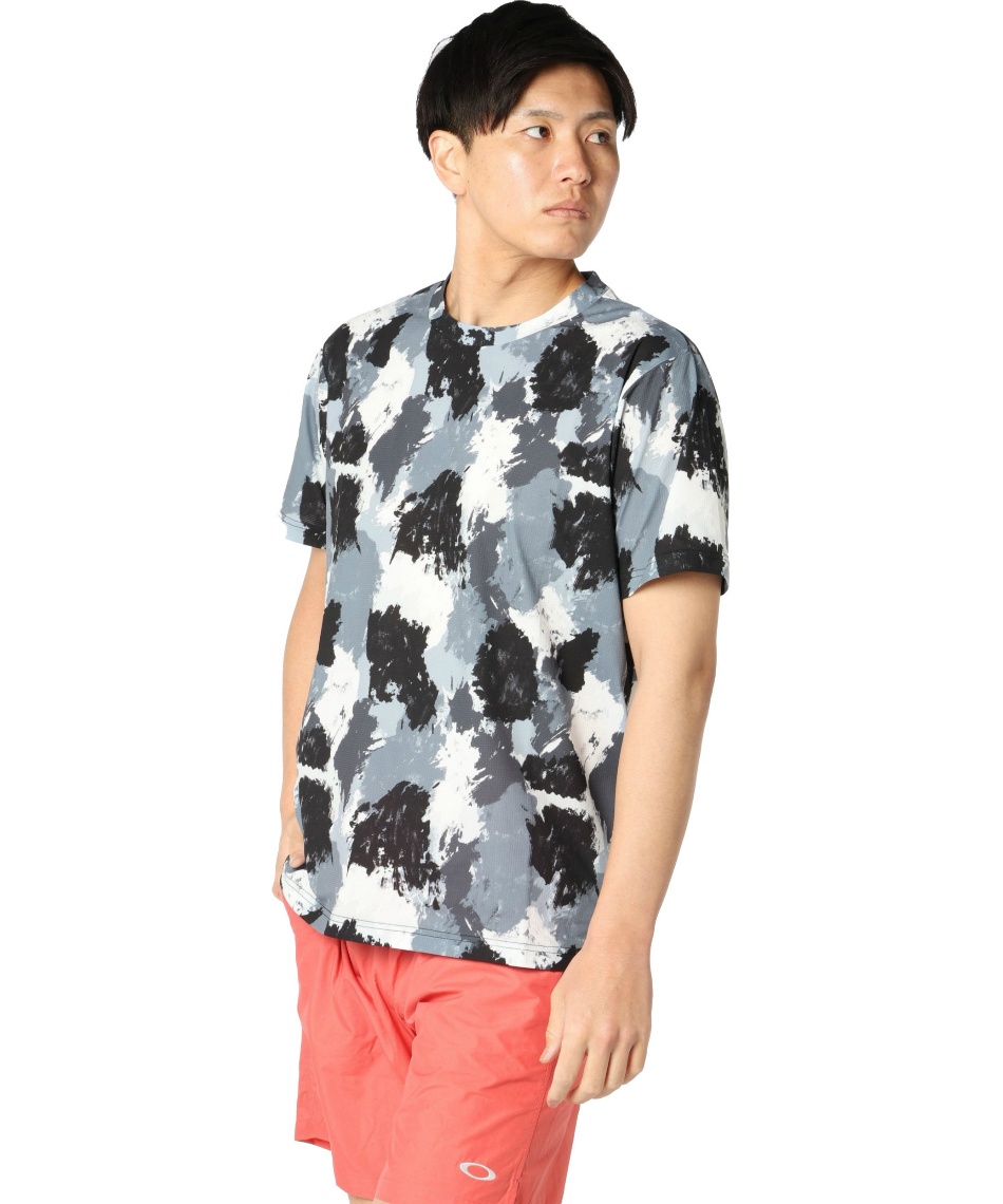 テニスウェア Tシャツ 半袖 スラントグラフィックTシャツ 13.0