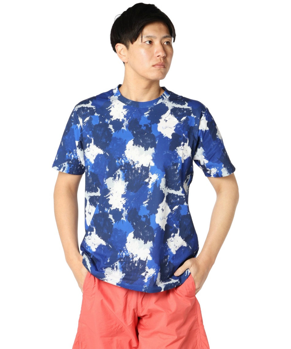 テニスウェア Tシャツ 半袖 スラントグラフィックTシャツ 13.0