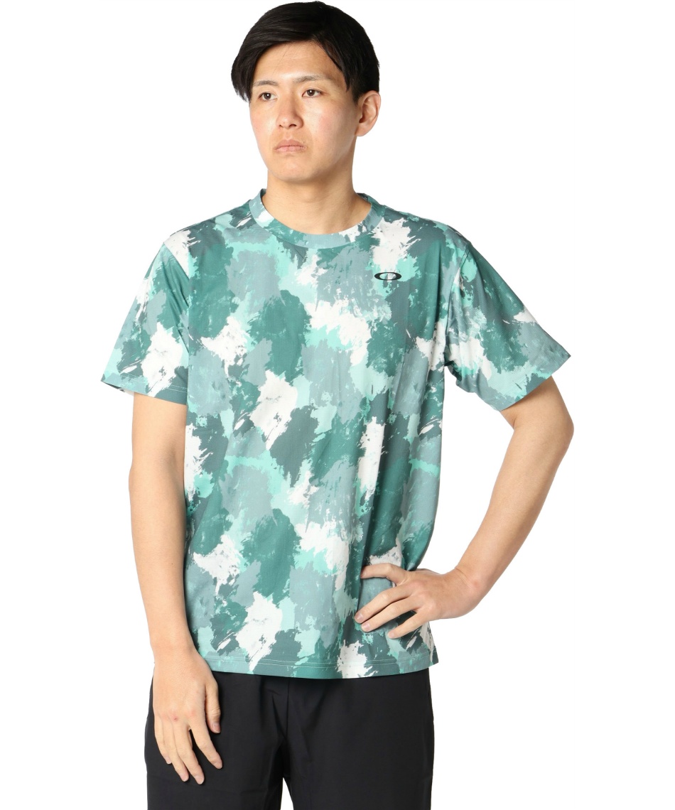 テニスウェア Tシャツ 半袖 スラントグラフィックTシャツ 13.0