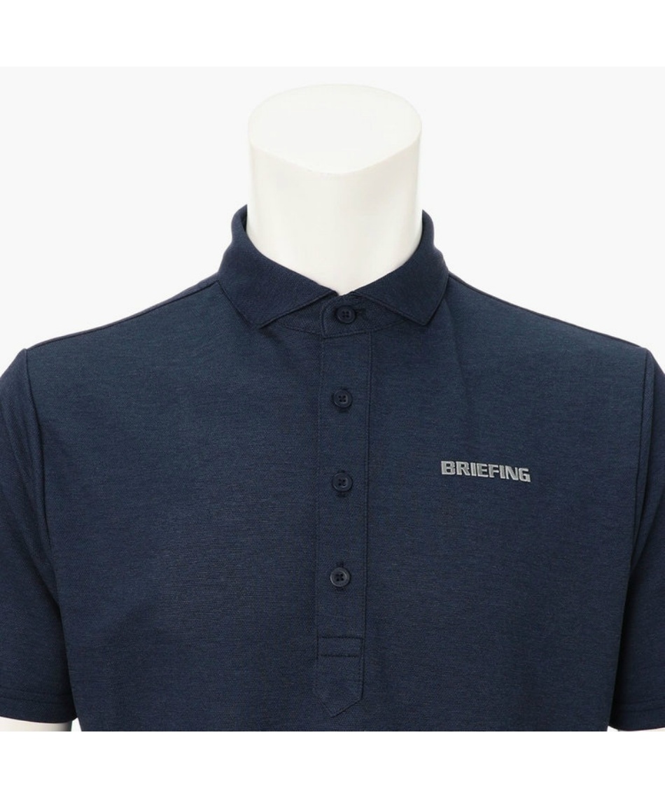 ブリーフィング(BRIEFING) ゴルフウェア 半袖シャツ LINEN-T WC SHIRT