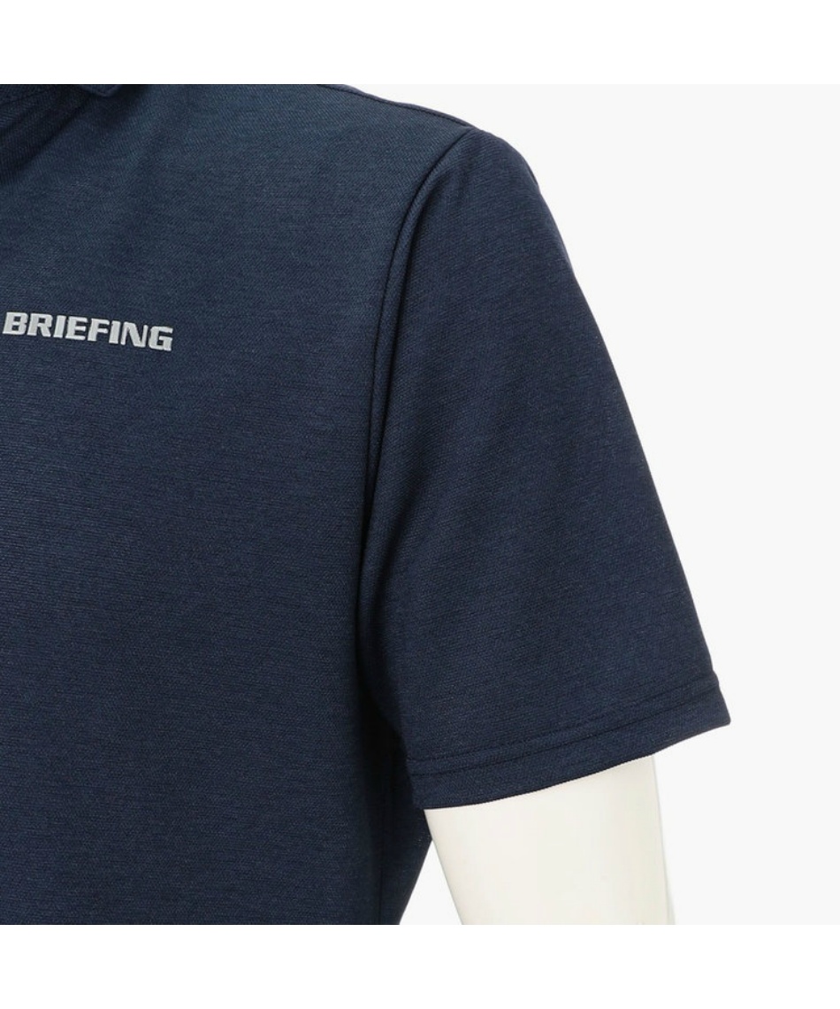 ブリーフィング(BRIEFING) ゴルフウェア 半袖シャツ LINEN-T WC SHIRT