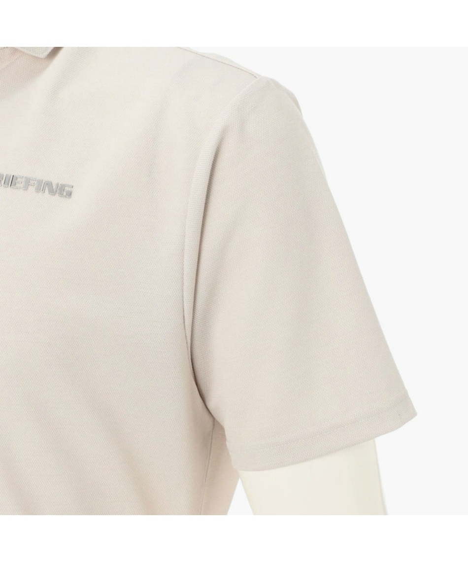 ブリーフィング(BRIEFING) ゴルフウェア 半袖シャツ LINEN-T WC SHIRT