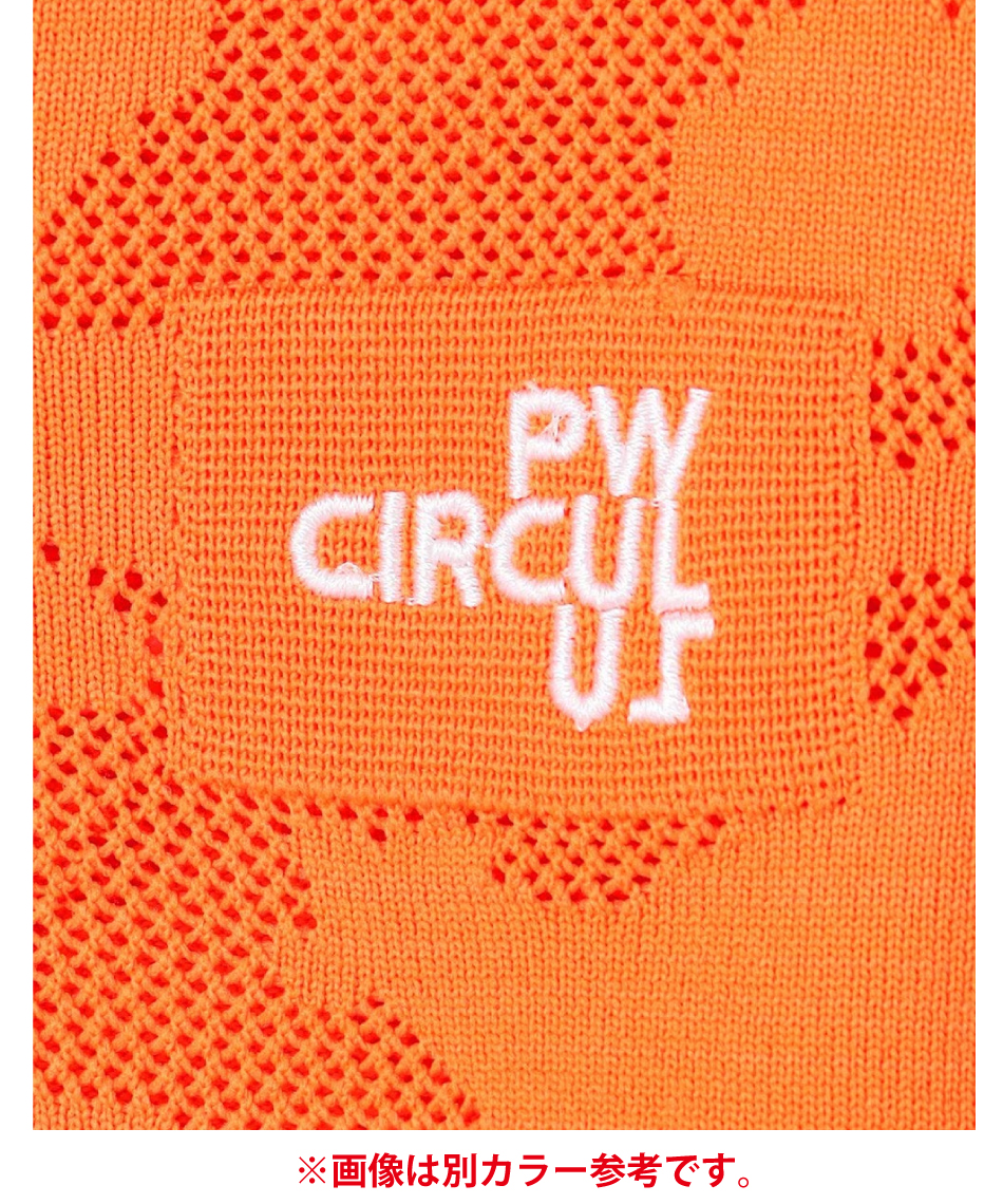 ピーダブリュサーキュラス(PW CIRCULUS) ゴルフウェア ポロシャツ 半袖