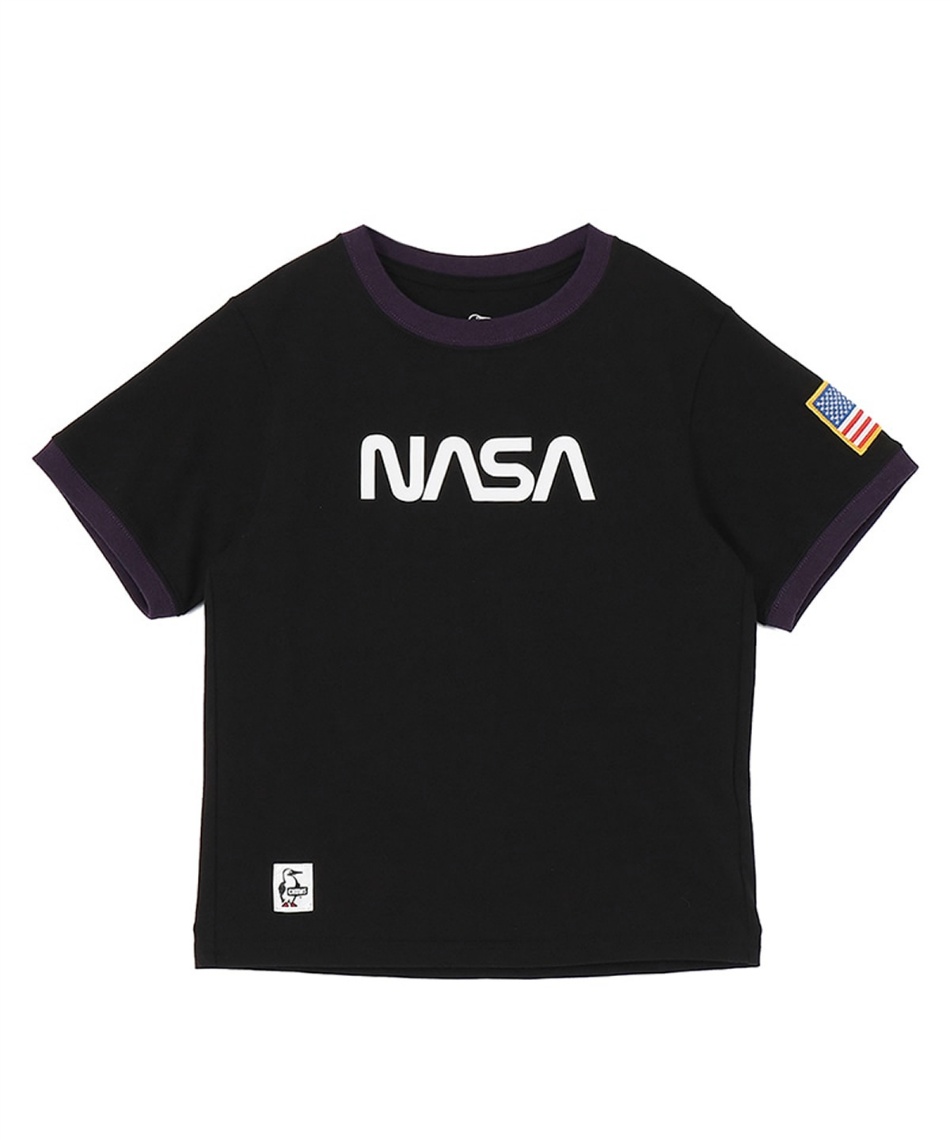 チャムス(CHUMS) Tシャツ 半袖 キッズスペースリンガーTシャツ CH21