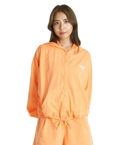 �l���|�C���g1200pt �y���������z���L�V�[(ROXY) ���b�V���K�[�h ���� SALTY SQUAD HOODIE �t�[�h�t���J�[�f�B�K�� RLY261127-ORG �y�������K�i�z ���f�B�[�X ORG S