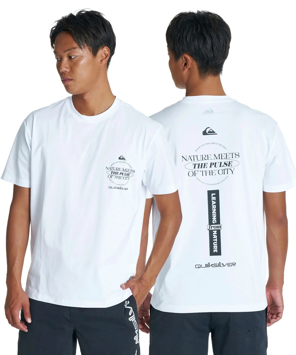 ラッシュガード 半袖 QS MEETS SS 半袖Tシャツ QLY262014-WHT 【国内