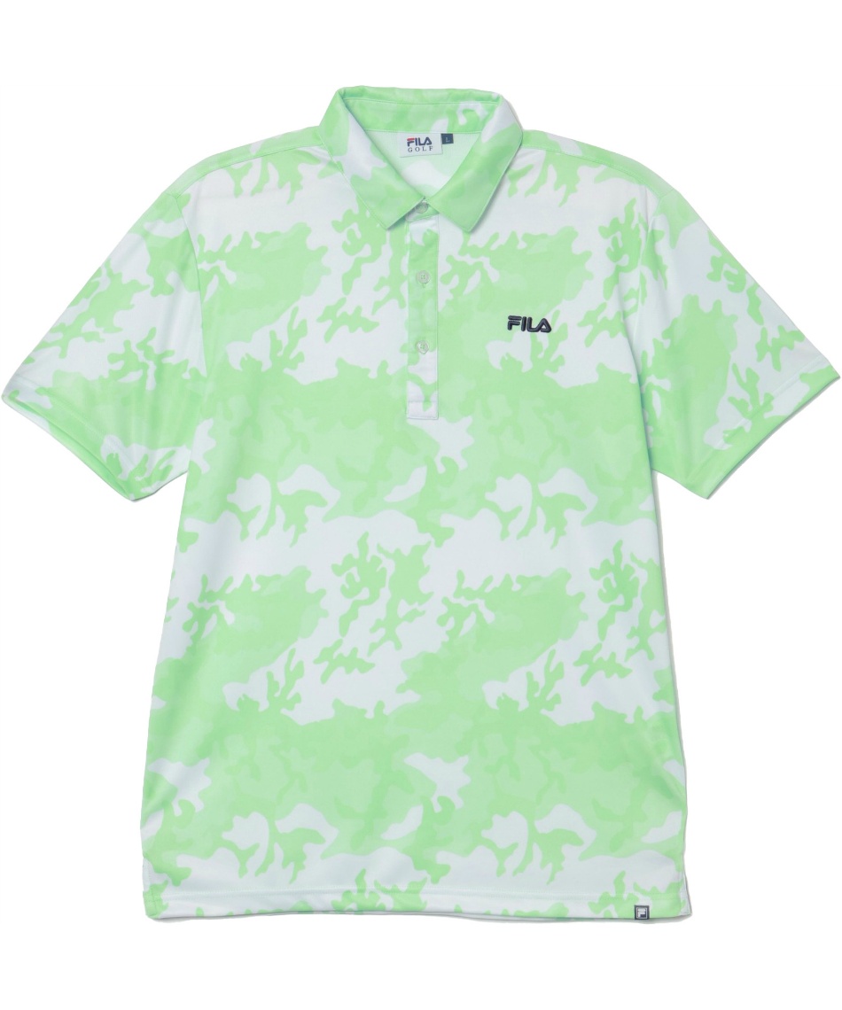 フィラ(FILA) ゴルフウェア ポロシャツ 半袖 総柄半袖ポロ 745542