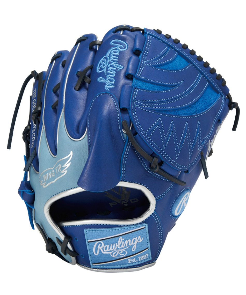 Rawlings 軟式グローブ 青 ローリングス(Rawlings) 野球 一般軟式グローブ 投手 26F ハイパーT