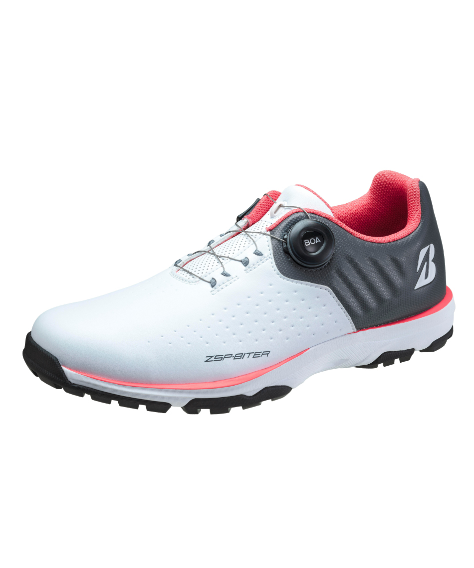 �l���|�C���g159pt �y���������z�u���a�X�g���S���t(BRIDGESTONE GOLF) �S���t�V���[�Y �X�p�C�N���X �[���E�X�p�C�N �o�C�^�[ ���C�g SH25C5 �y�������K�i�z�y2026�N���f���z �����Y WH�^GY 27�D0