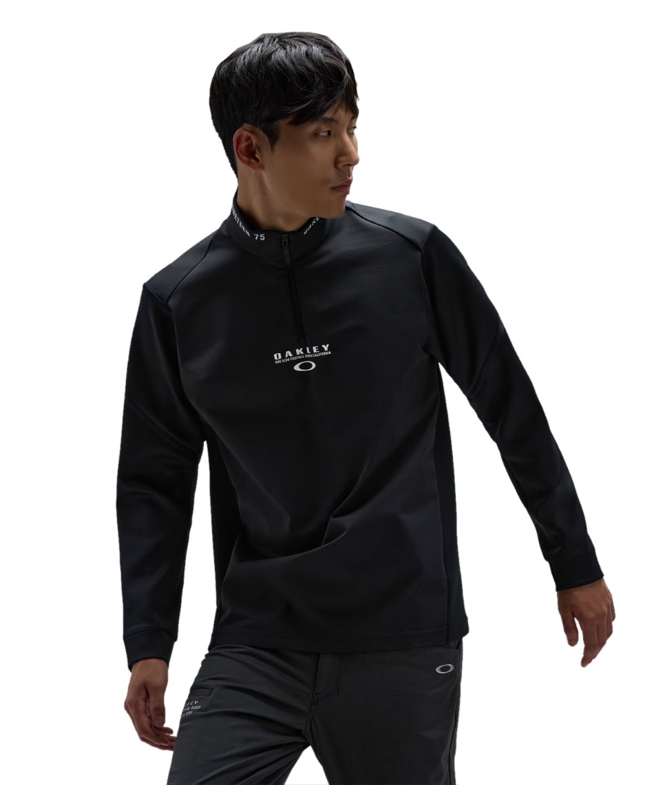 オークリー(OAKLEY) ゴルフウェア 長袖シャツ Oakley Pleasant Ls Mock