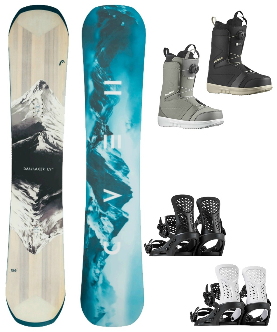 スノーボード 3点セット DAYMAKER LTY+PR+FACTION BOA ボード板＋