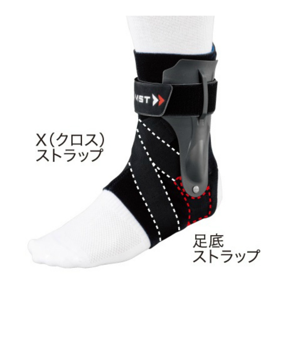 ザムスト(ZAMST) 足首用サポーター A2DX 左Sサイズ 370611 | スポーツ
