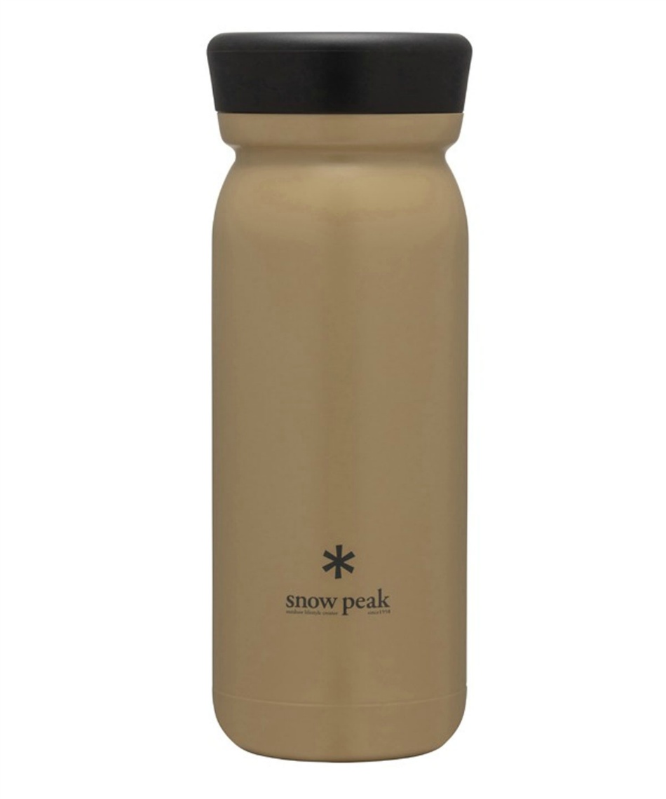 スノーピーク(snow peak) 水筒 ステンレス真空ボトルタイプ M500サンド