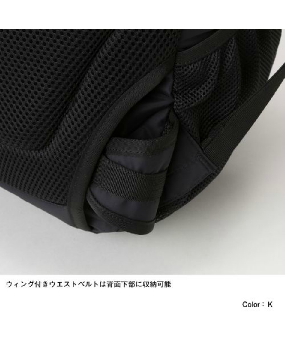 ザ・ノース・フェイス(THE NORTH FACE) リュックサック 22L キッズラウンディ ブラック NMJ72202 K