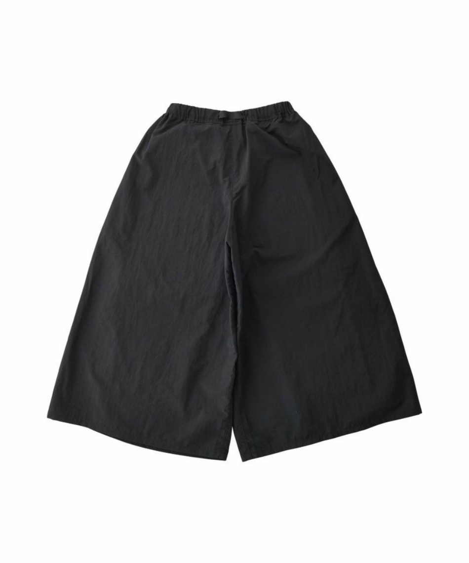 黒 ナイロン オーバーオール スキーパンツ ロングパンツ ナイロンフレアパンツ NYLON FLARE PANT G2SW