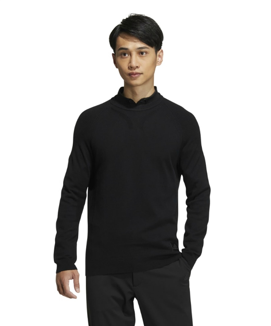 新品＊adidas golf 長袖セーター adidas セーター ニット アーカイブグラフィック Vネック長袖
