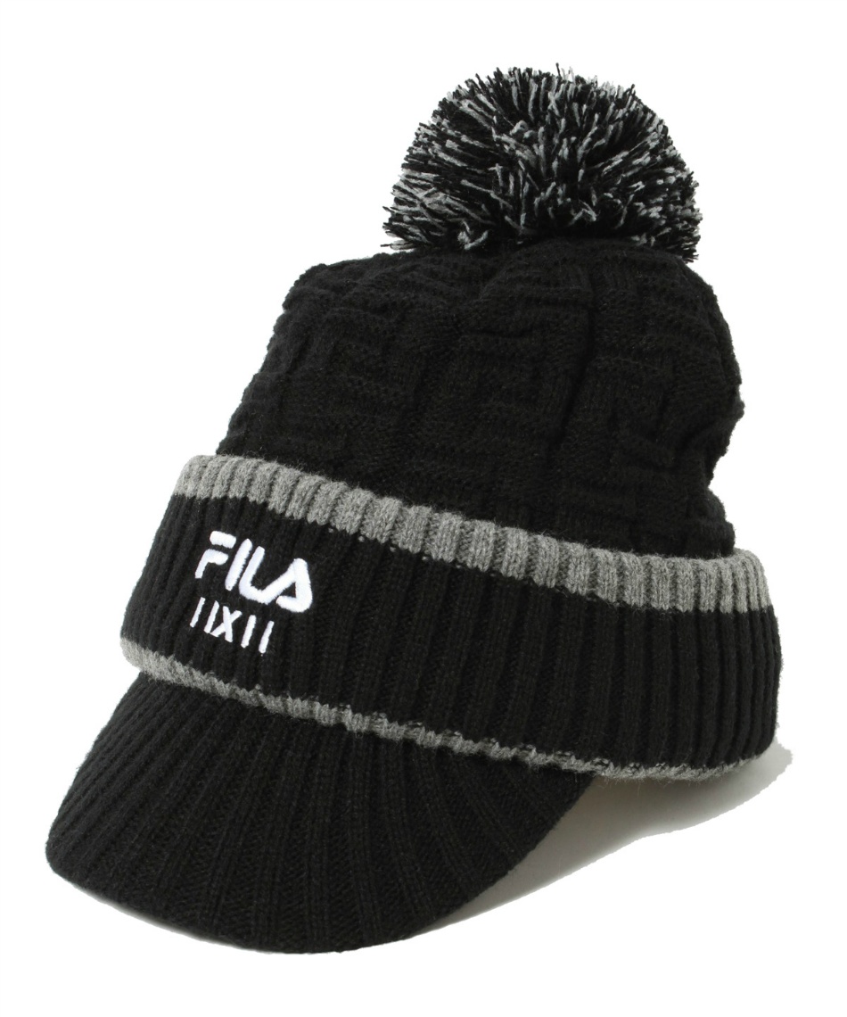 フィラ(FILA) ゴルフ ニット帽 ツバ付きニットキャップ 792-907 【2022