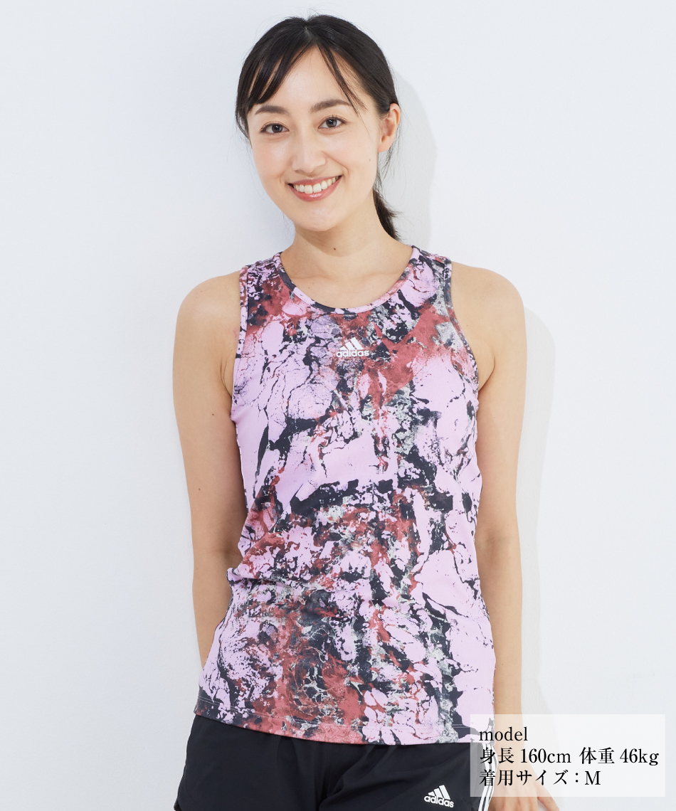 アディダス(adidas) タンクトップ カップ付き ブラタンクトップ HS3436