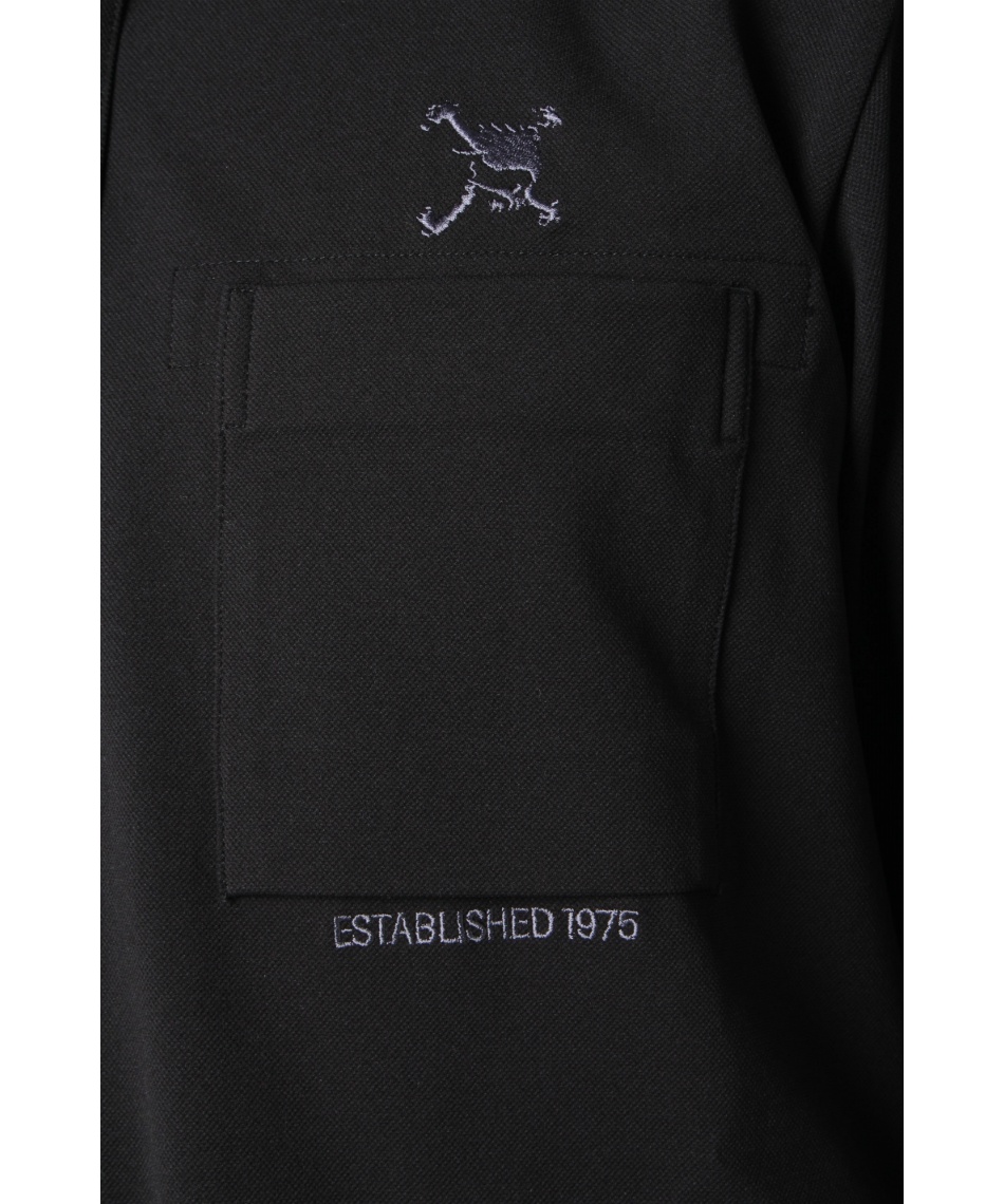 オークリー(OAKLEY) ゴルフウェア ポロシャツ 長袖 SKULL COMMON