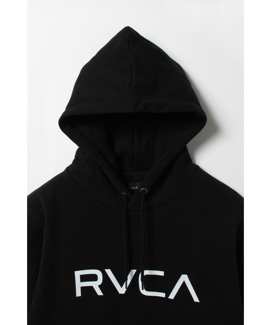 希少美品 RVCA × RHC ルーカ× アールエイチシー BLACKブラック ルーカ(RVCA) パーカー RVCA HOODIE BC042043 | スポーツ用品