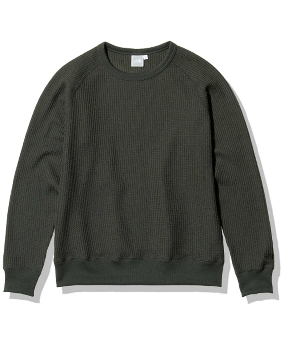 美品 THE NORTH FACE ウォームワッフルクルー NTW62032 ザ・ノース・フェイス(THE NORTH FACE) Tシャツ 長袖 ロング