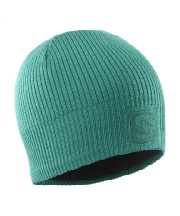 サロモン 緑色ニット帽 サロモン(salomon) ニット帽 LOGO ビーニー ロゴ ビーニー