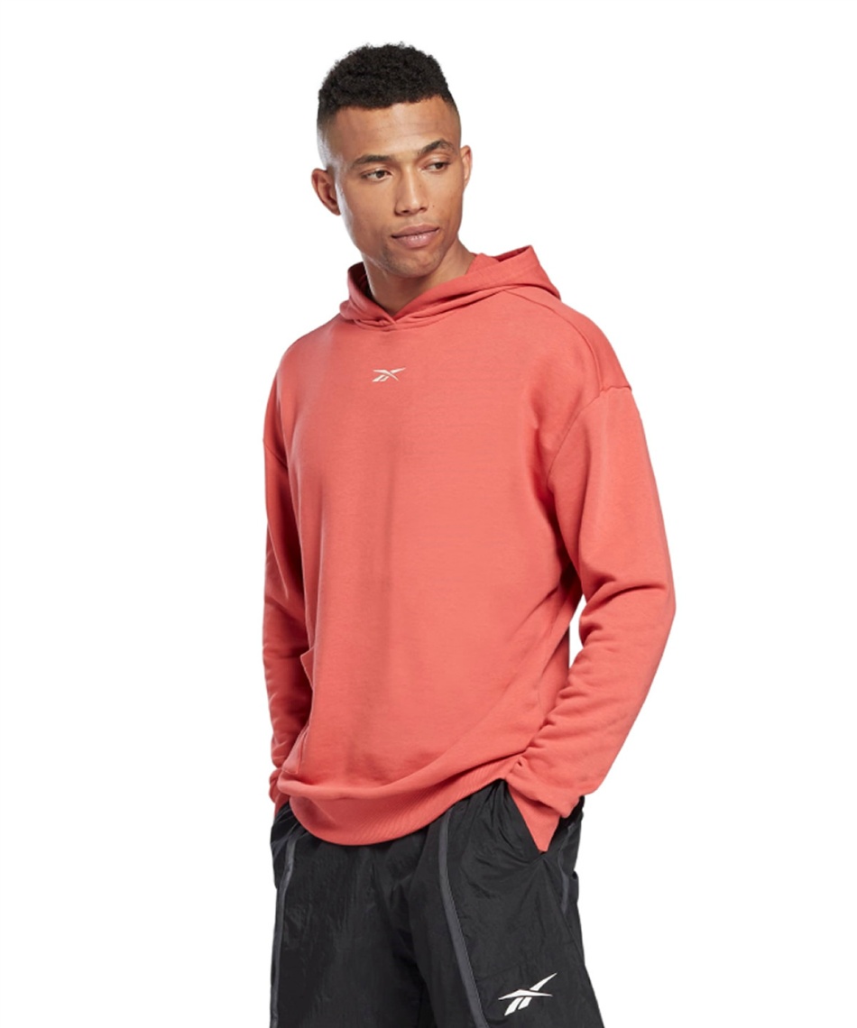 リーボック(Reebok) スウェットパーカー バックプリントフード