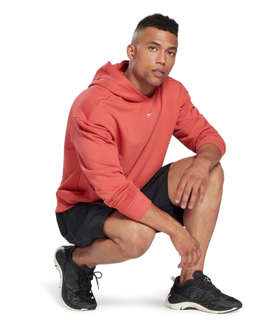 リーボック(Reebok) スウェットパーカー バックプリントフード