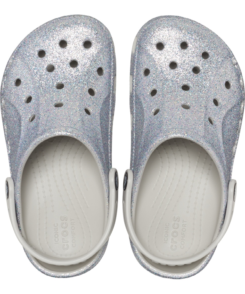 【送料無料】クロックス クロックサンダル ジュニア バヤ グリッター クロッグ K　Baya Glitter Clog K 207015-040 crocs