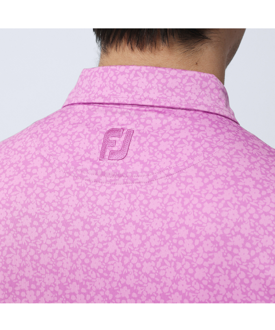 フットジョイ(FootJoy) ゴルフウェア ポロシャツ 半袖 フラワー