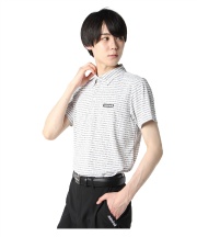 【新品】Admiral ロゴボーダー ジャガード 半袖 L L 13,750円 新品】Admiral ロゴボーダー ジャガード 半袖 L L 13,750円