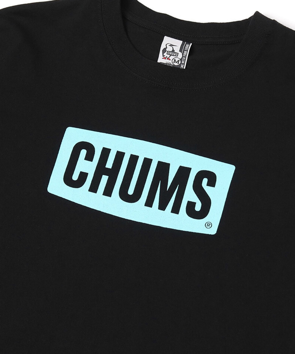 新品 チャムス 40周年限定 ロンT CHUMS ロゴロングスリーブTシャツ