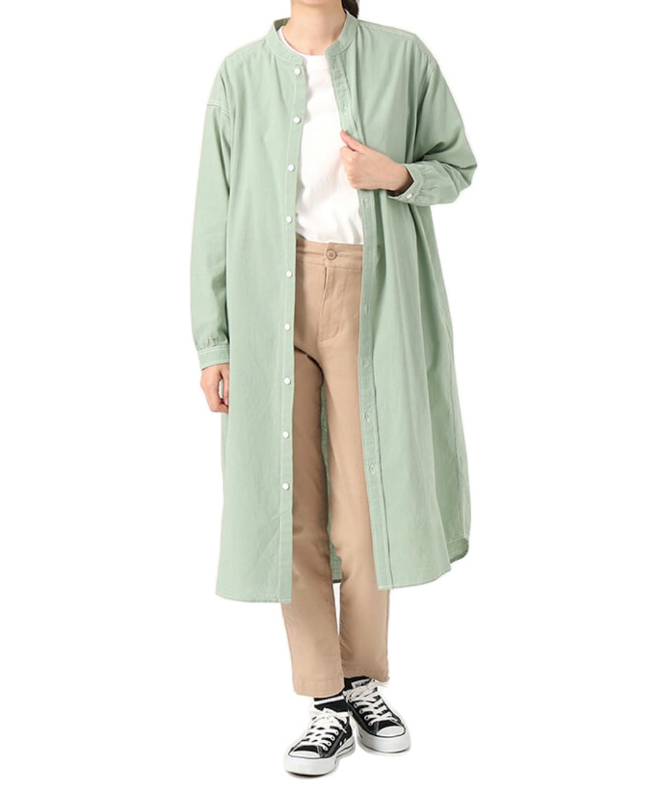 チャムス(CHUMS) ワンピース 長袖 ハリケーンロングワンピース