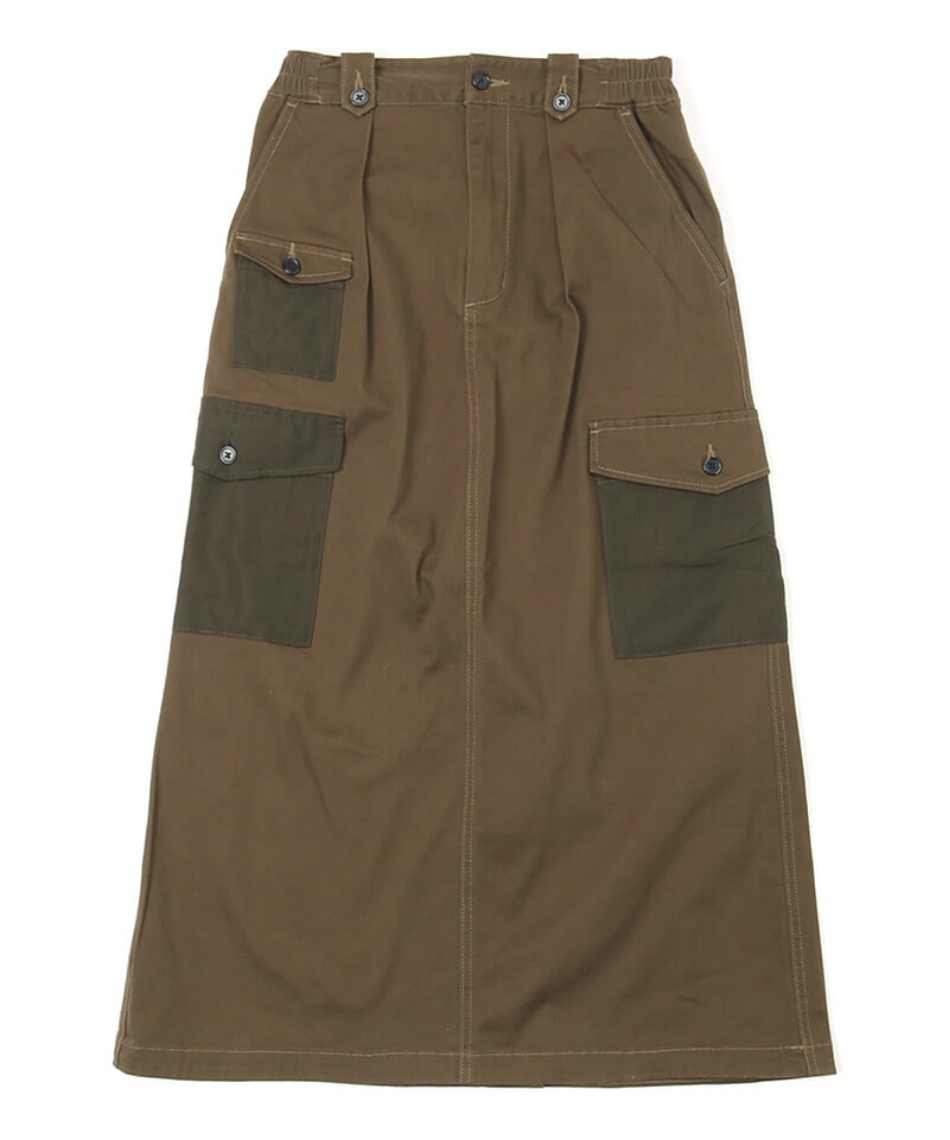 チャムス　スカート チャムス(CHUMS) スカート ストレッチキャンピングロング