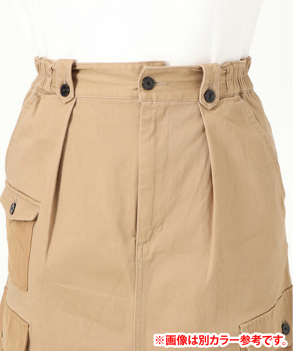 チャムス(CHUMS) スカート ストレッチキャンピングロングスカート