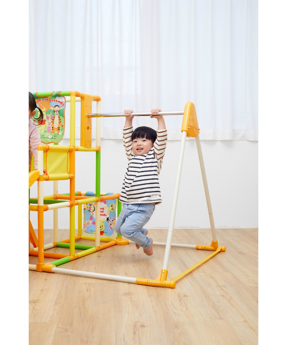 室内ジャングルジム くまのプーさんおりたたみロングスロープキッズ