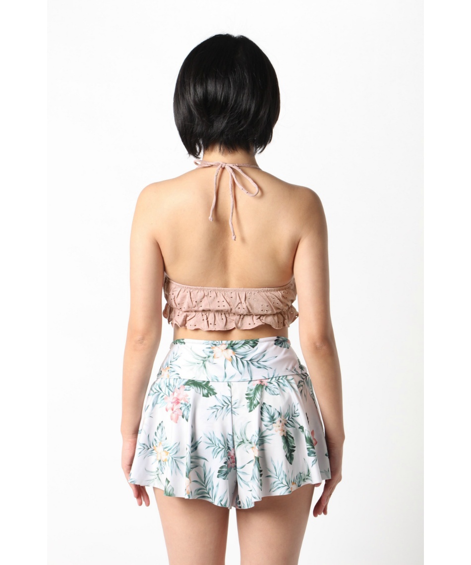 nala シャーリングスイム ブラック 水着 nala シャーリングスイム