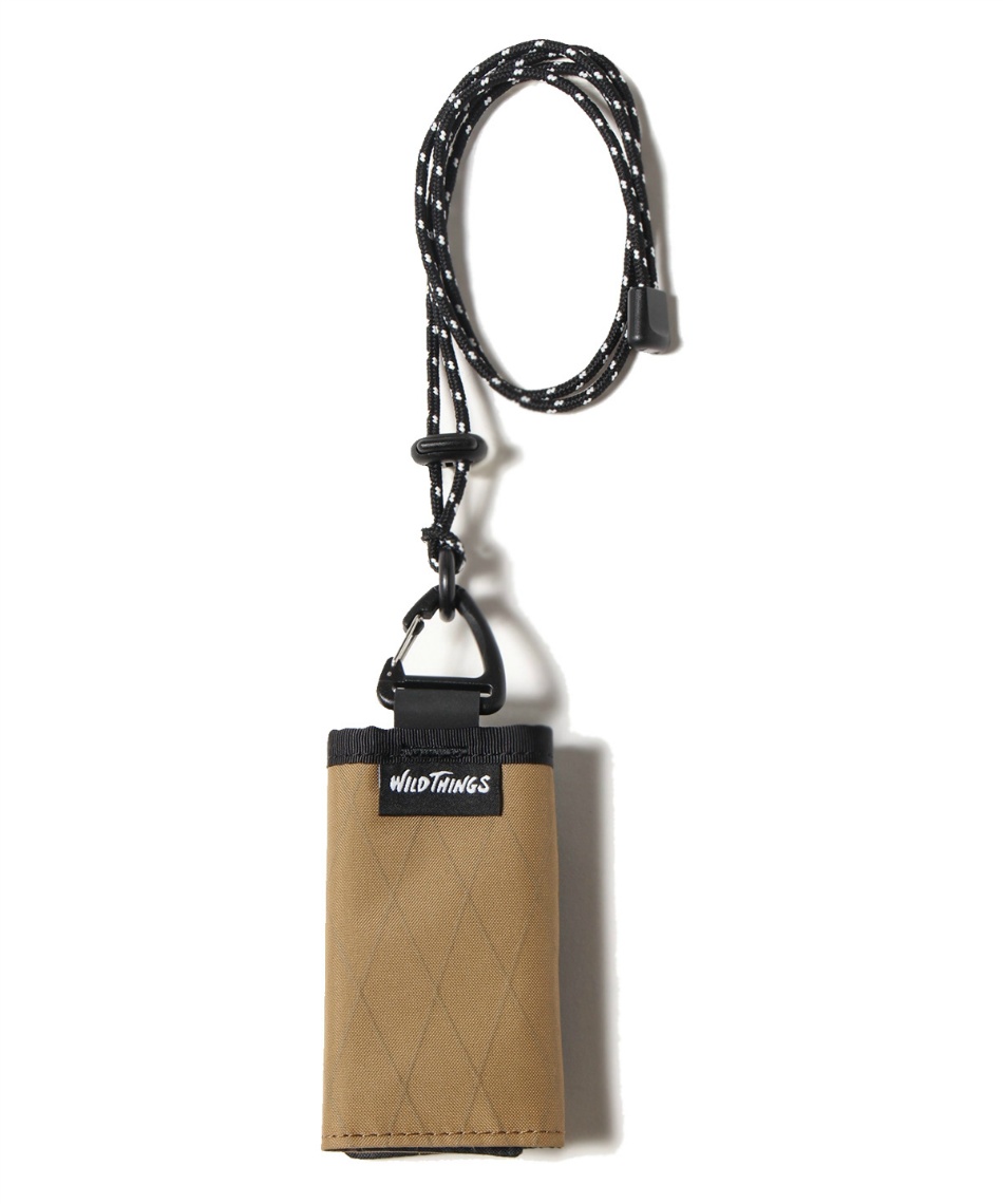 WILD THINGS NECK WALLET 三つ折り財布 WT-380-3601-BEIGE WILD THINGS NECK WALLET 三つ折り財布 WT-380-3601-BEIGE 楽天