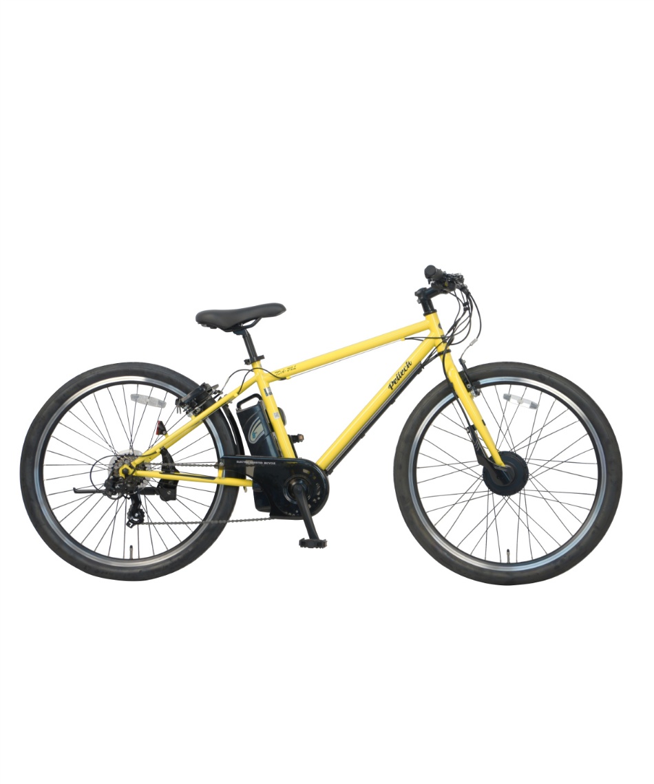 【横浜】PELTECH e-BIKE TDA-712L 8Ahモデル　ネイビー TDA-712L‐NYB 27.5型電動アシストクロスバイク外装7段(8AH) 1台