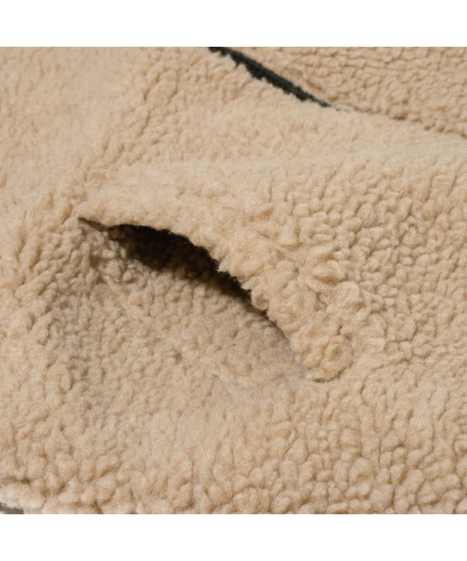 ニューエラ(NEW ERA) スウェット ボアブルゾン Boa Blouson ベージュ