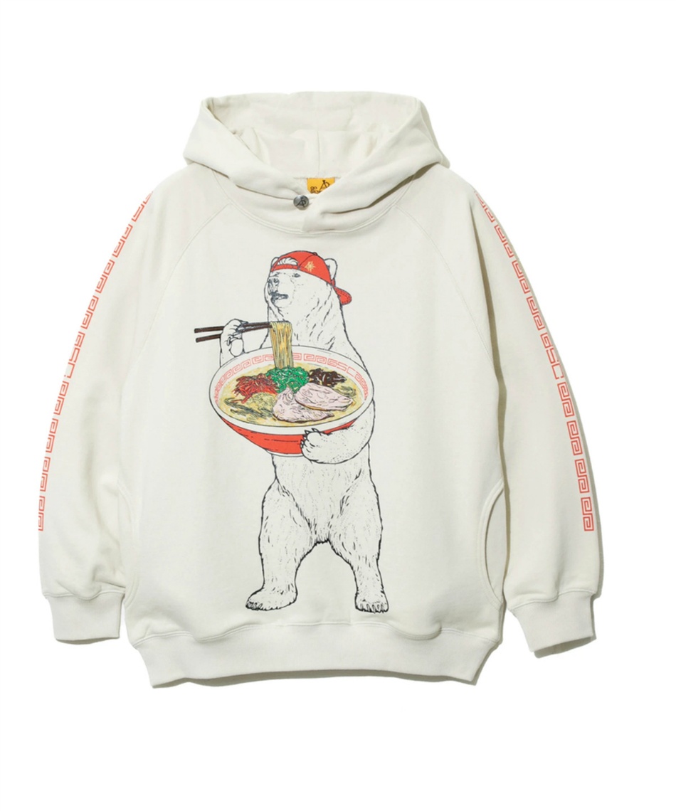 ラーメン大好きHさん　専用 ムータマリン　パーカー ゴースローキャラバン(Go Slow Caravan) スウェットパーカー 空紡糸裏