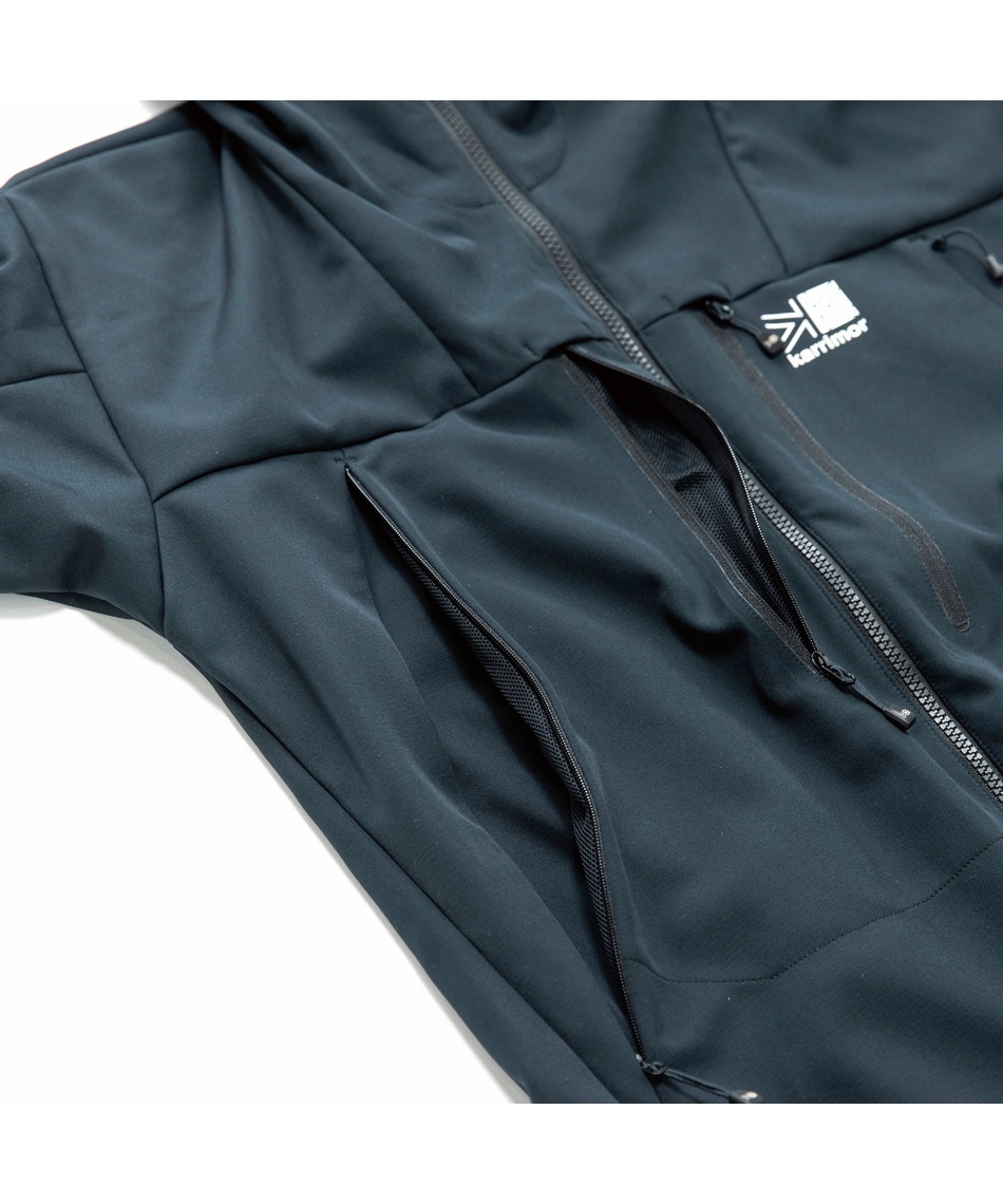 防水ジャケット アリート ベンチレーション パーカー arete