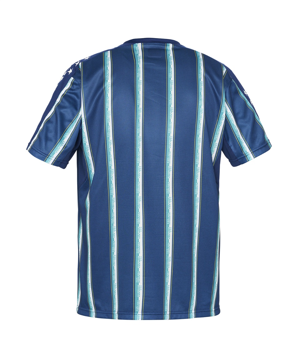 Joma サッカーシャツ XL 青黒ストライプ　アタランタ Joma サッカーシャツ XL 青黒ストライプ アタランタ - メルカリ