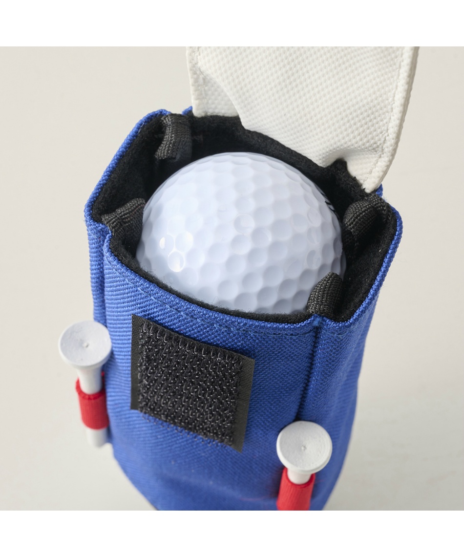 ゴルフ ボールポーチ ボールホルダー QQBXJX61 【2024年モデル